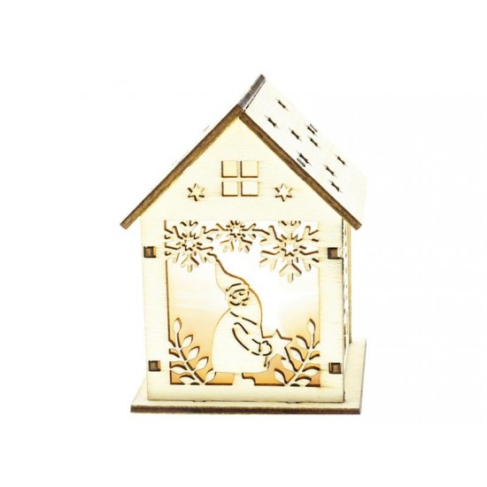 Dekorácia domček 1LED RETLUX RXL 333 WW