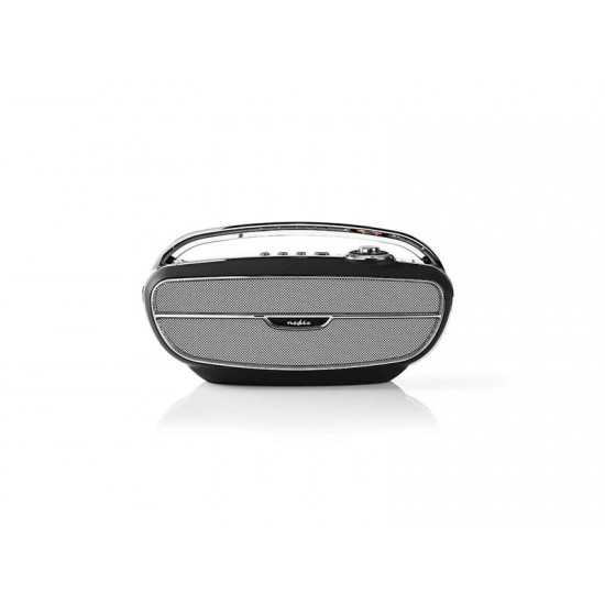 Rádio FM / BLUETOOTH NEDIS RDFM5300BK BLACK / SILVER