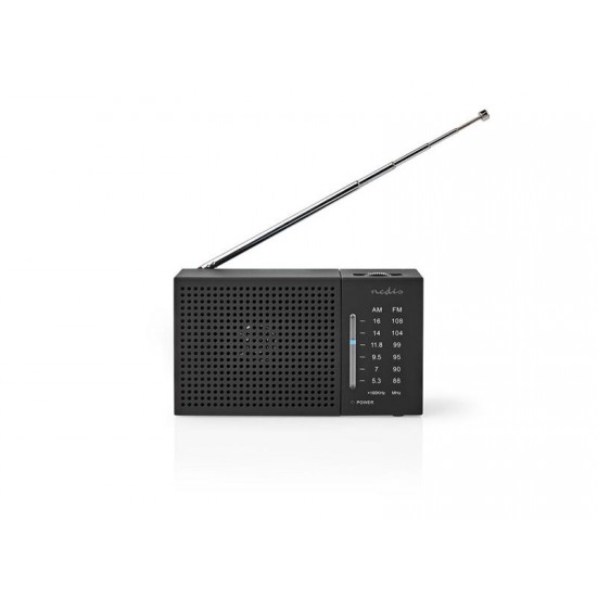 Rádio NEDIS RDFM1200BK BLACK