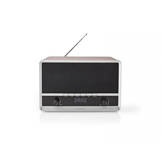 Rádio NEDIS RDFM5200BN BROWN/BLACK