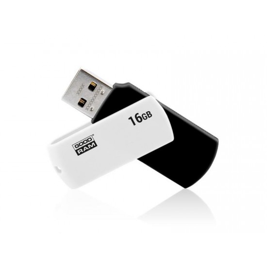 Flash disk GOODRAM USB 2.0 16GB biely a čierna Flash disk GOODRAM USB 2.0 16GB biely a čierna