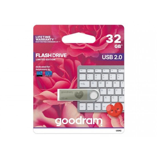Flash disk GOODRAM USB 2.0 32GB UUN2 Flash disk GOODRAM USB 2.0 32GB UUN2