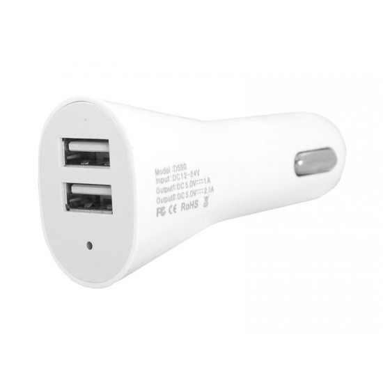 Nabíjačka do auta LTC USB 2x 2.1A