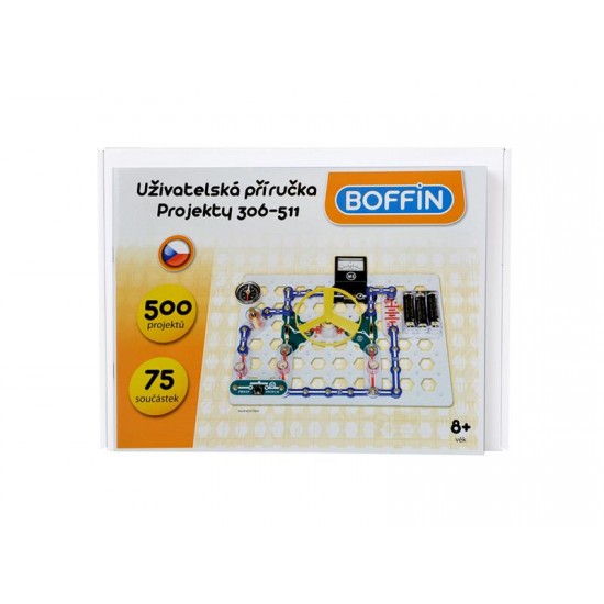 Elektronická stavebnica BOFFIN I 300 - rozšírenie na BOFFIN I 500 Elektronická stavebnica BOFFIN I 300 - rozšírenie na BOFFIN I 500