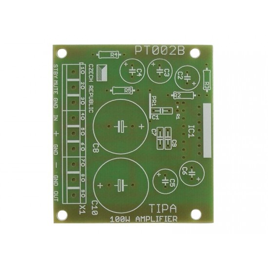 Plošný spoj PT002B PT003B PT005 PT006 ​​Zosilňovač 100W s TDA729x