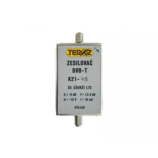 Anténny zosilňovač s filtrom LTE+GSM F-F Teroz 496X