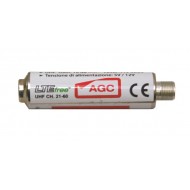 Anténny predzosilňovač Emme Esse 16dB F-F 81942AG tvare valčeka, s AGC Anténny predzosilňovač Emme Esse 16dB F-F 81942AG tvare valčeka, s AGC