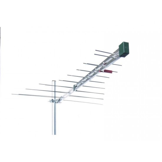 Antena vonkajšia Emme Esse 548U logaritmicko-periodická VHF+UHF 5G LTE Free, 1098mm