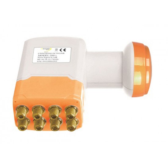 Satelitný konvertor Golden Media GI208+ 0.1dB octo Satelitný konvertor Golden Media GI208+ 0.1dB octo