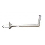 Anténny držiak 50 na stožiar s vinklom priemer 42mm výška 16cm Anténny držiak 50 na stožiar s vinklom priemer 42mm výška 16cm