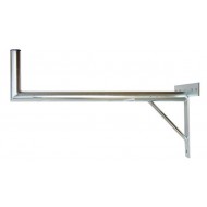 Držiak antén na stenu 100 s krížom a podperou priemer 42mm výška 16cm žiar. Držiak antén na stenu 100 s krížom a podperou priemer 42mm výška 16cm žiar.