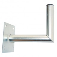 Držiak antén na stenu 25 s platňou 16x16cm priemer 42mm žiar. Držiak antén na stenu 25 s platňou 16x16cm priemer 42mm žiar.