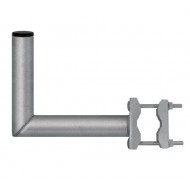 Držiak antén na balkón 25 so strmeňom priemer držiaku 42mm Držiak antén na balkón 25 so strmeňom priemer držiaku 42mm