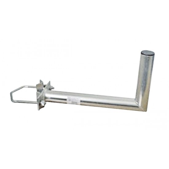 Držiak antén na stožiar 35 s vinklom rozteč strmeňa 150mm priemer 42mm Držiak antén na stožiar 35 s vinklom rozteč strmeňa 150mm priemer 42mm